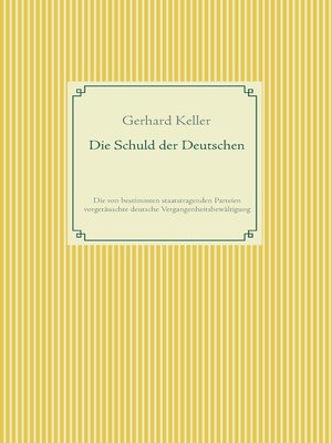 cover image of Die Schuld der Deutschen